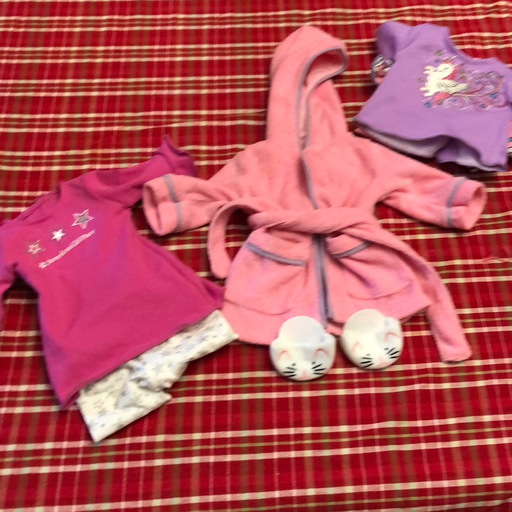 AG pink stars outfit & two other outfits for doll - Picture 4 of 4